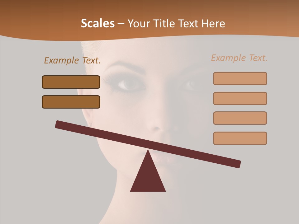 Care Face Cosmetics PowerPoint Template