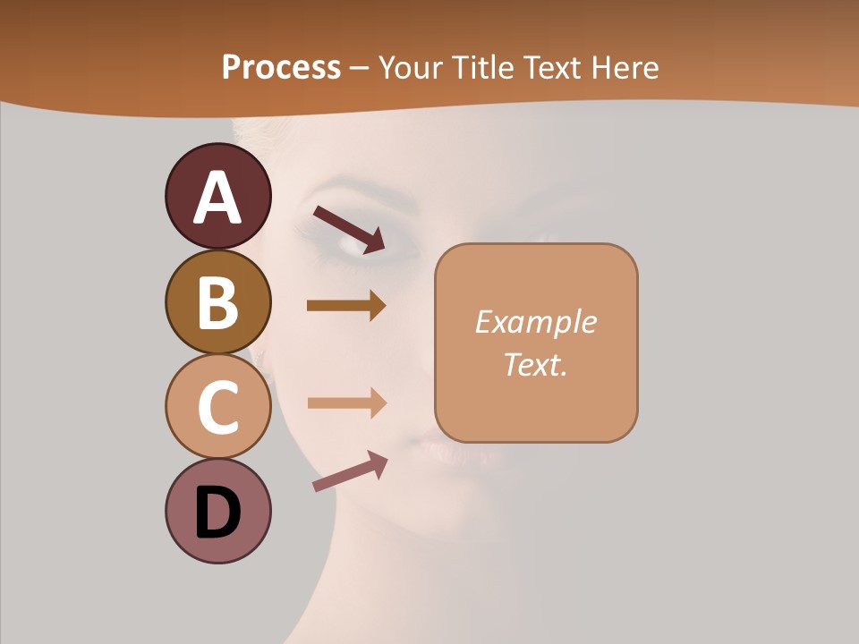 Care Face Cosmetics PowerPoint Template