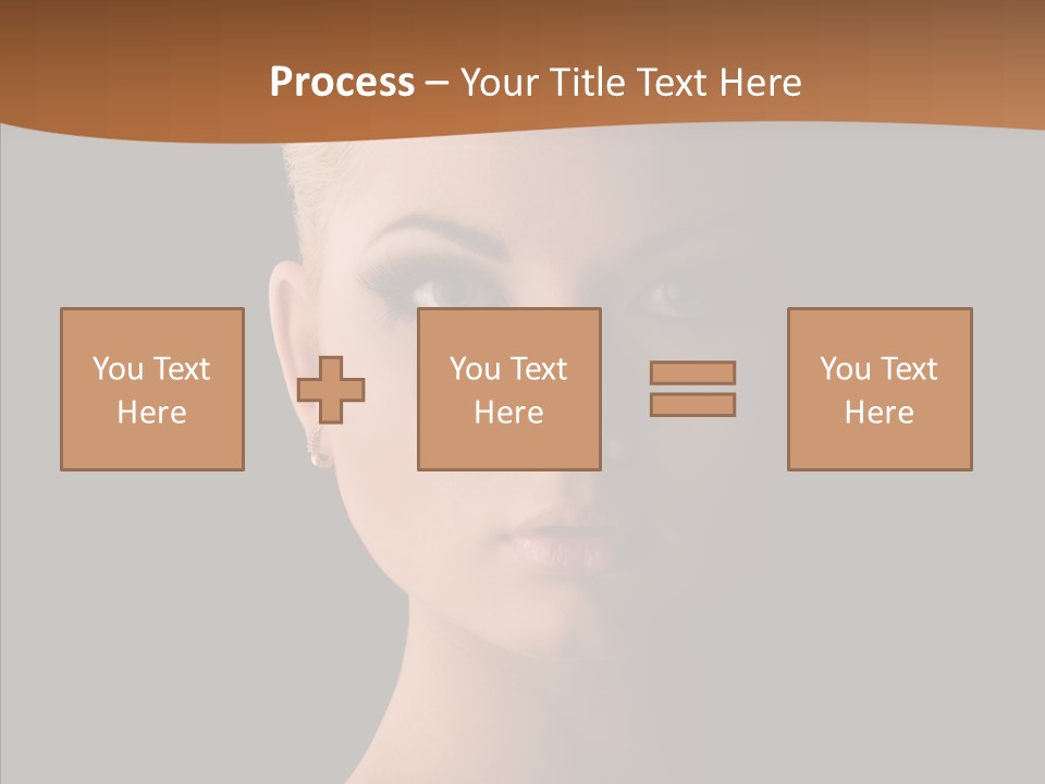 Care Face Cosmetics PowerPoint Template