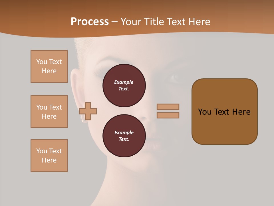 Care Face Cosmetics PowerPoint Template