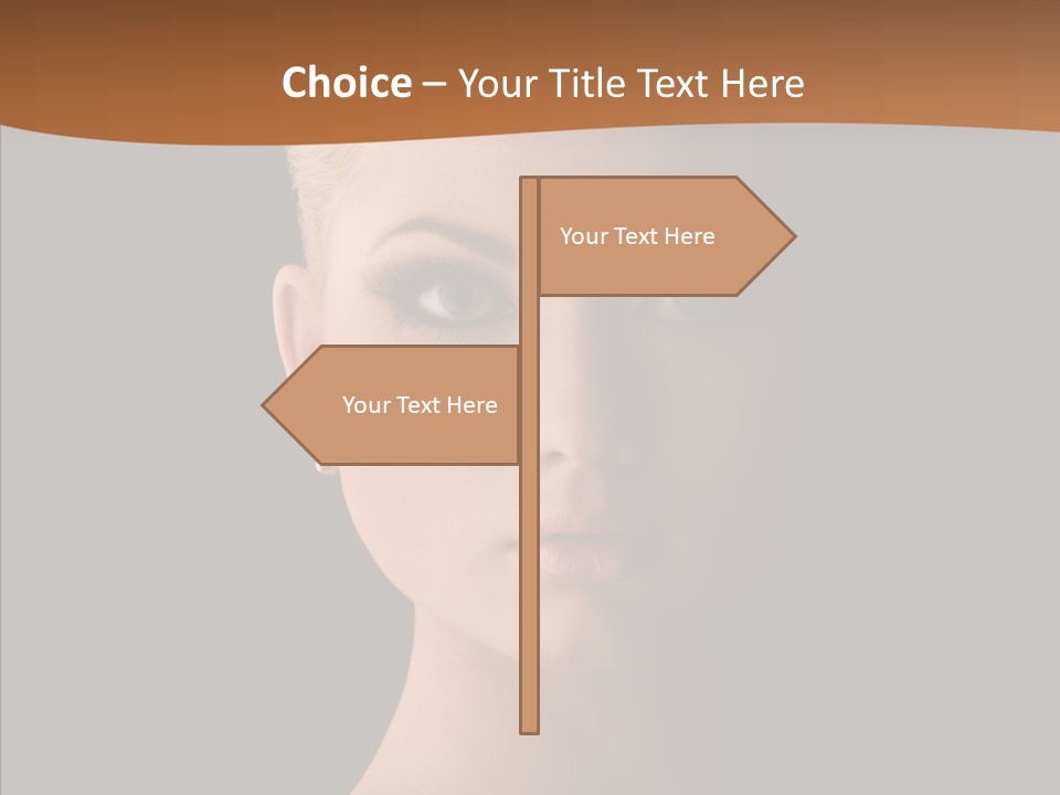 Care Face Cosmetics PowerPoint Template