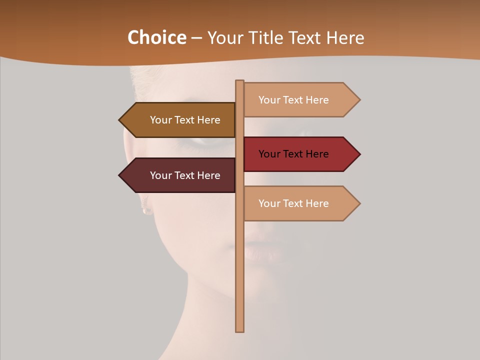 Care Face Cosmetics PowerPoint Template