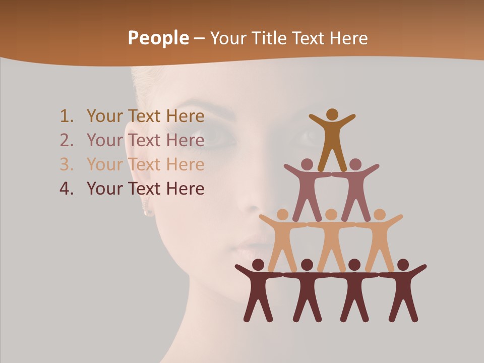 Care Face Cosmetics PowerPoint Template