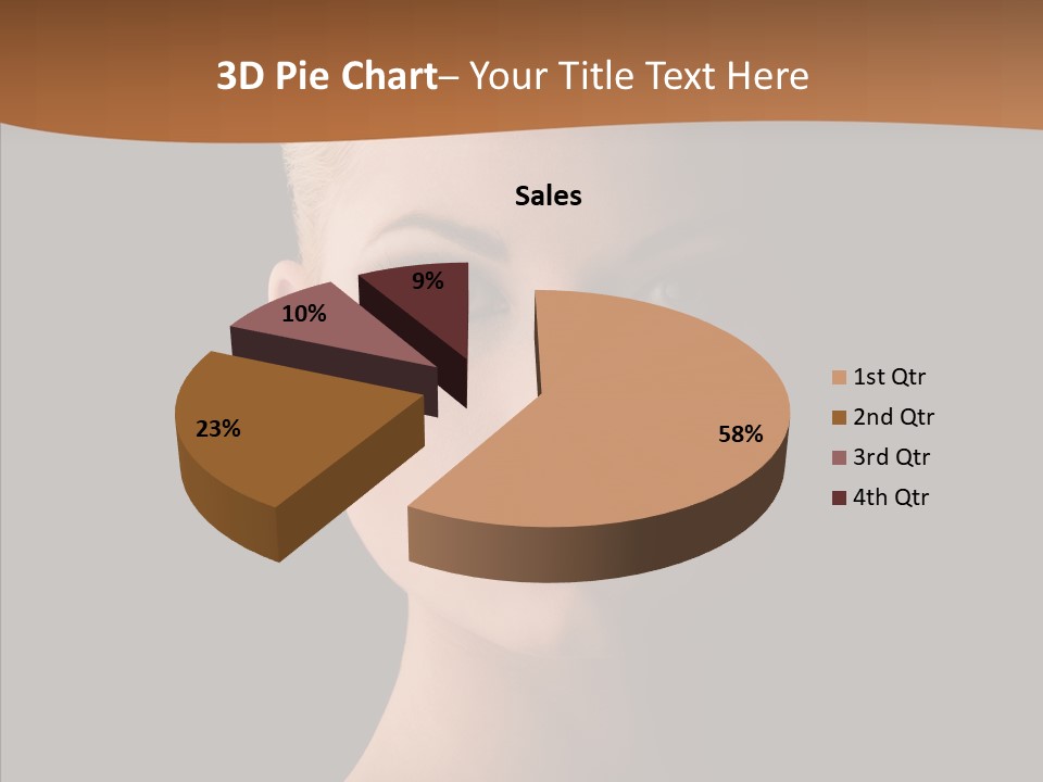 Care Face Cosmetics PowerPoint Template
