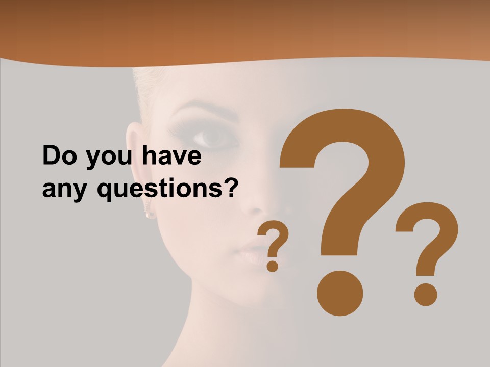 Care Face Cosmetics PowerPoint Template