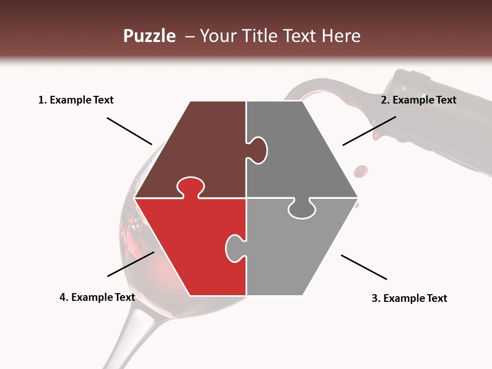 Beverage Background Wave PowerPoint Template