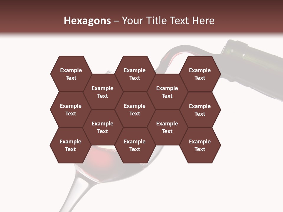 Beverage Background Wave PowerPoint Template