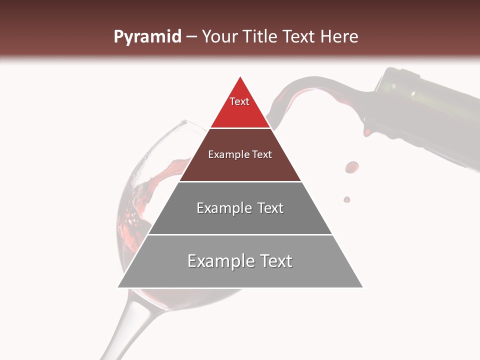 Beverage Background Wave PowerPoint Template