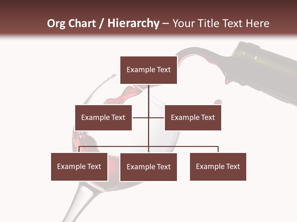Beverage Background Wave PowerPoint Template