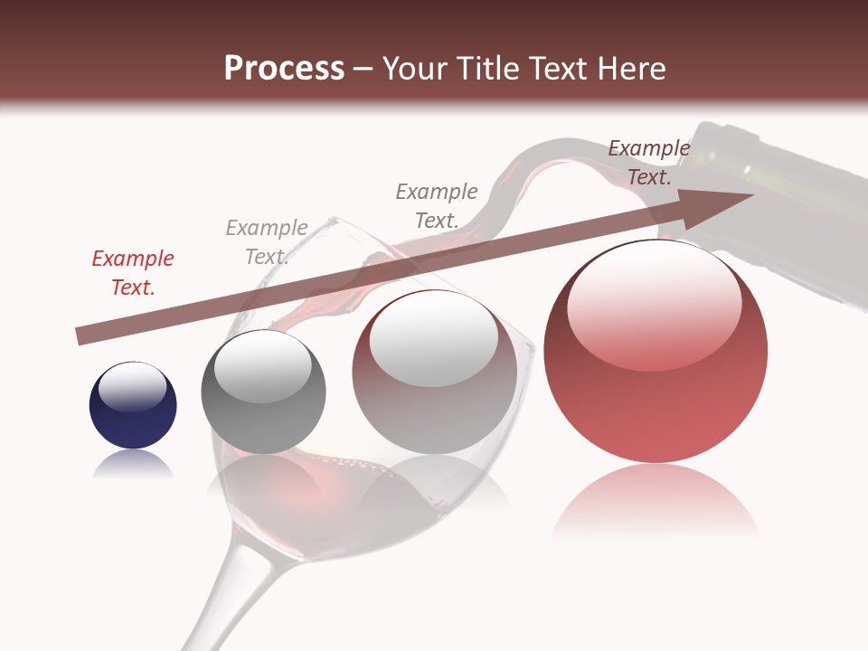 Beverage Background Wave PowerPoint Template