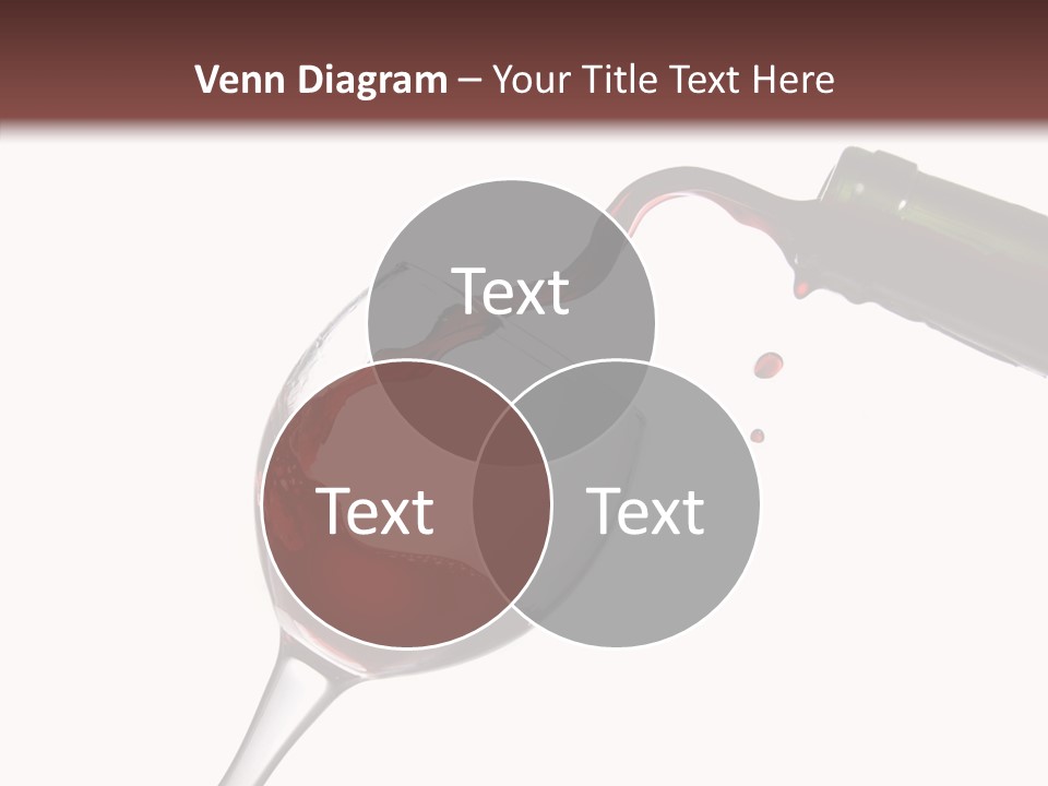 Beverage Background Wave PowerPoint Template