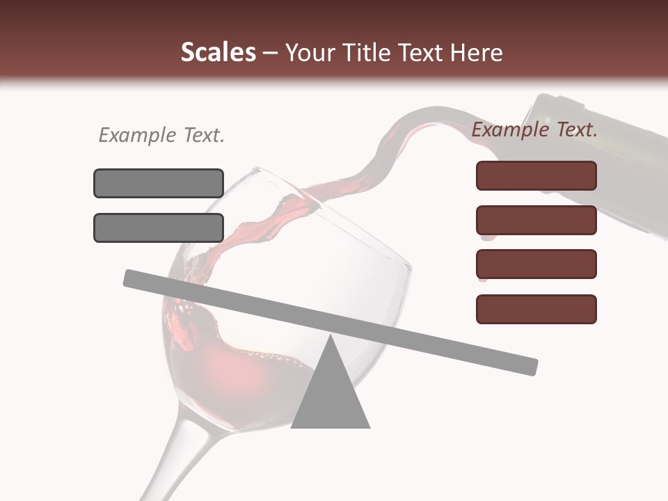 Beverage Background Wave PowerPoint Template