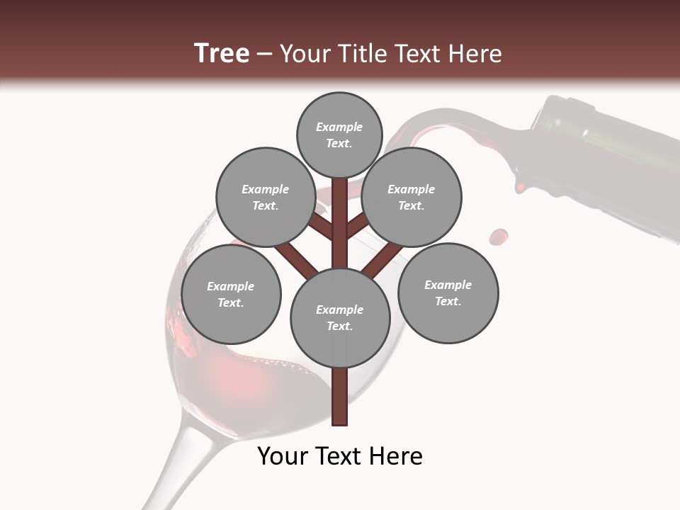 Beverage Background Wave PowerPoint Template