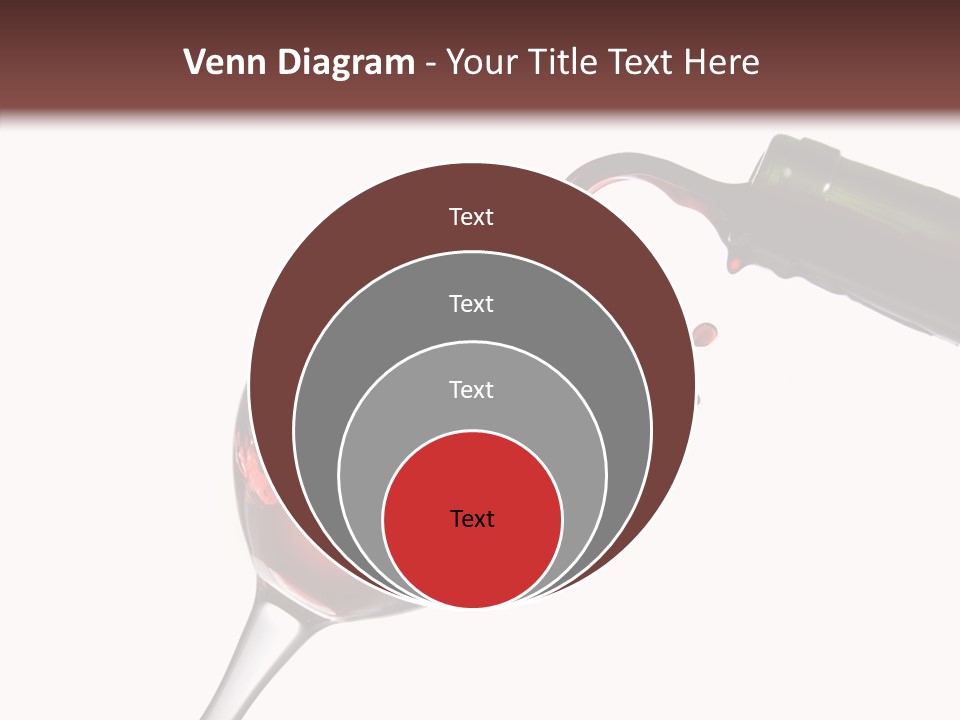 Beverage Background Wave PowerPoint Template
