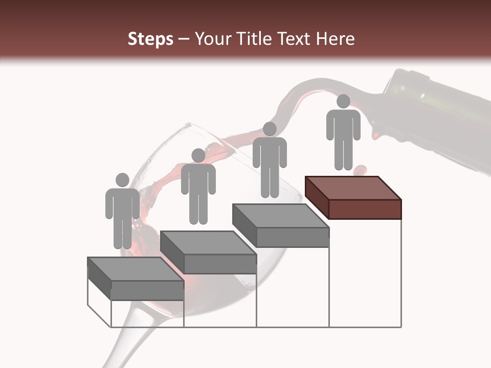 Beverage Background Wave PowerPoint Template