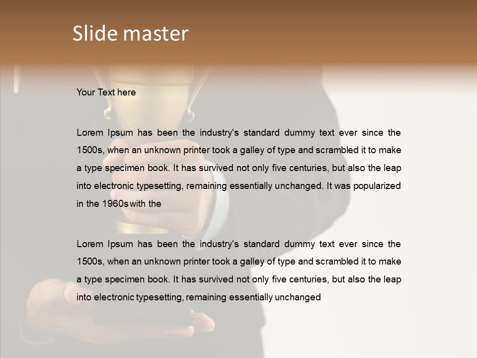 S Years Only PowerPoint Template