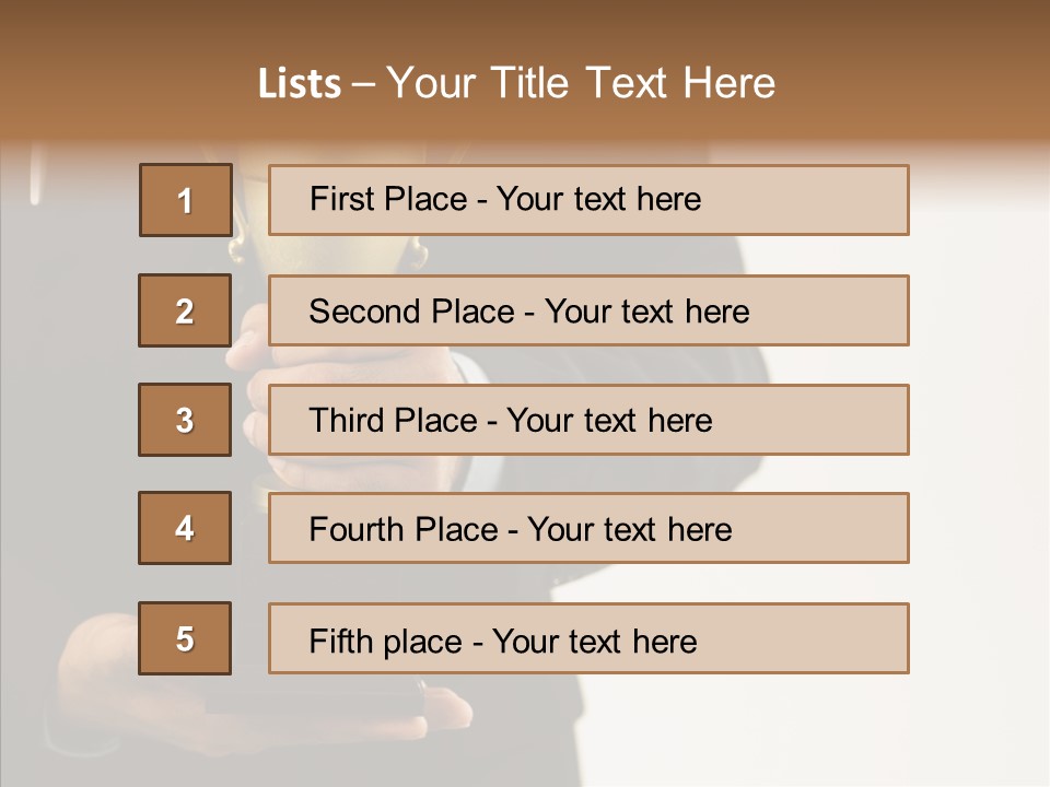 S Years Only PowerPoint Template
