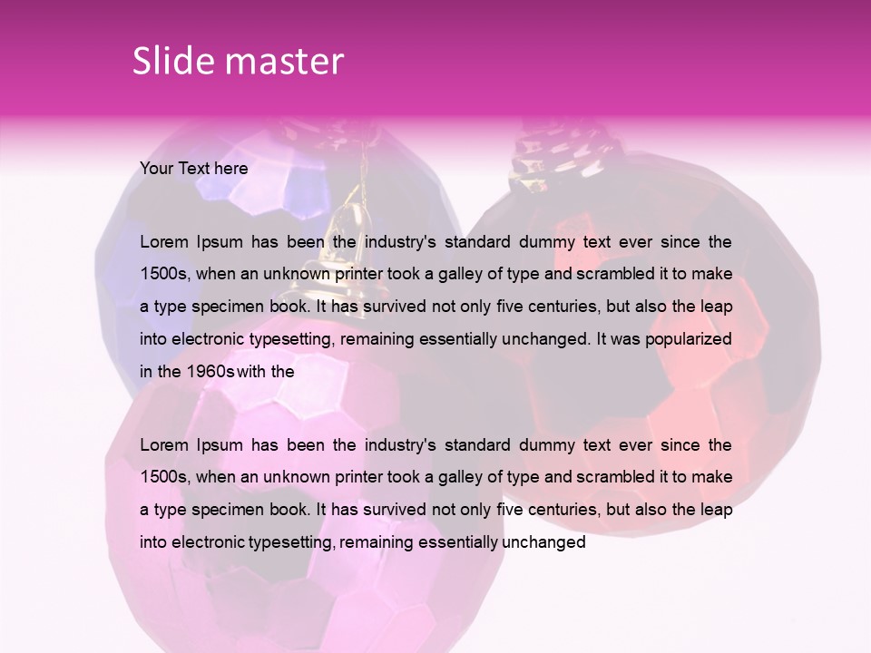 Li Ten Group Table PowerPoint Template