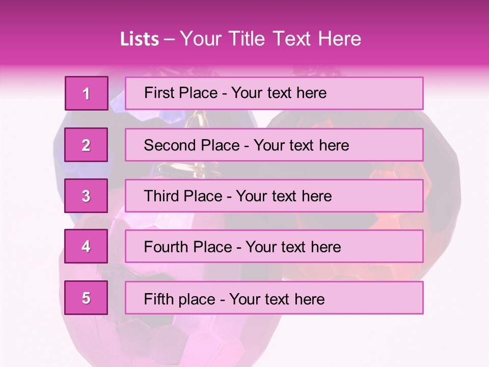 Li Ten Group Table PowerPoint Template