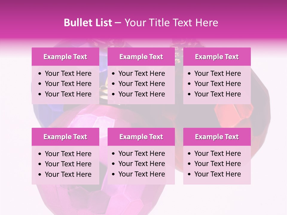 Li Ten Group Table PowerPoint Template