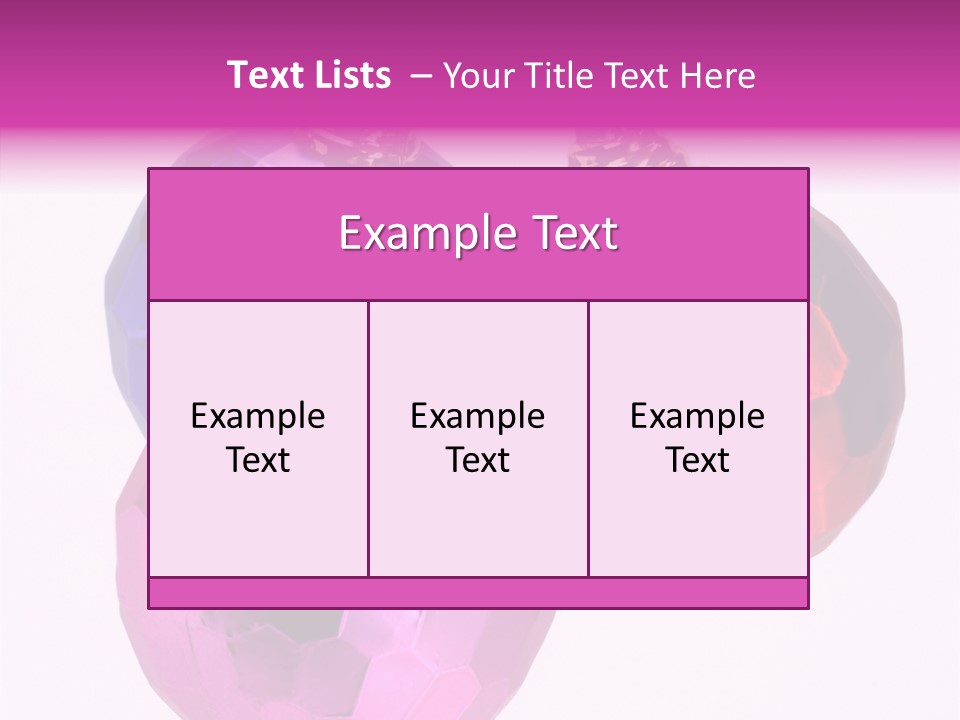 Li Ten Group Table PowerPoint Template