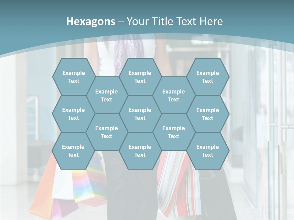 Young Person Bag PowerPoint Template