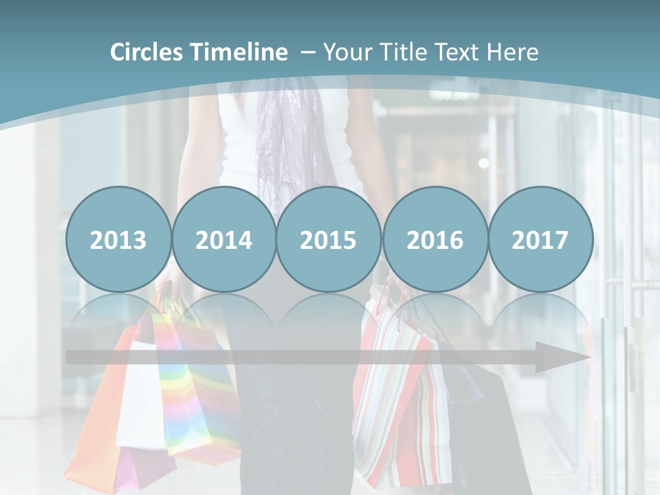 Young Person Bag PowerPoint Template