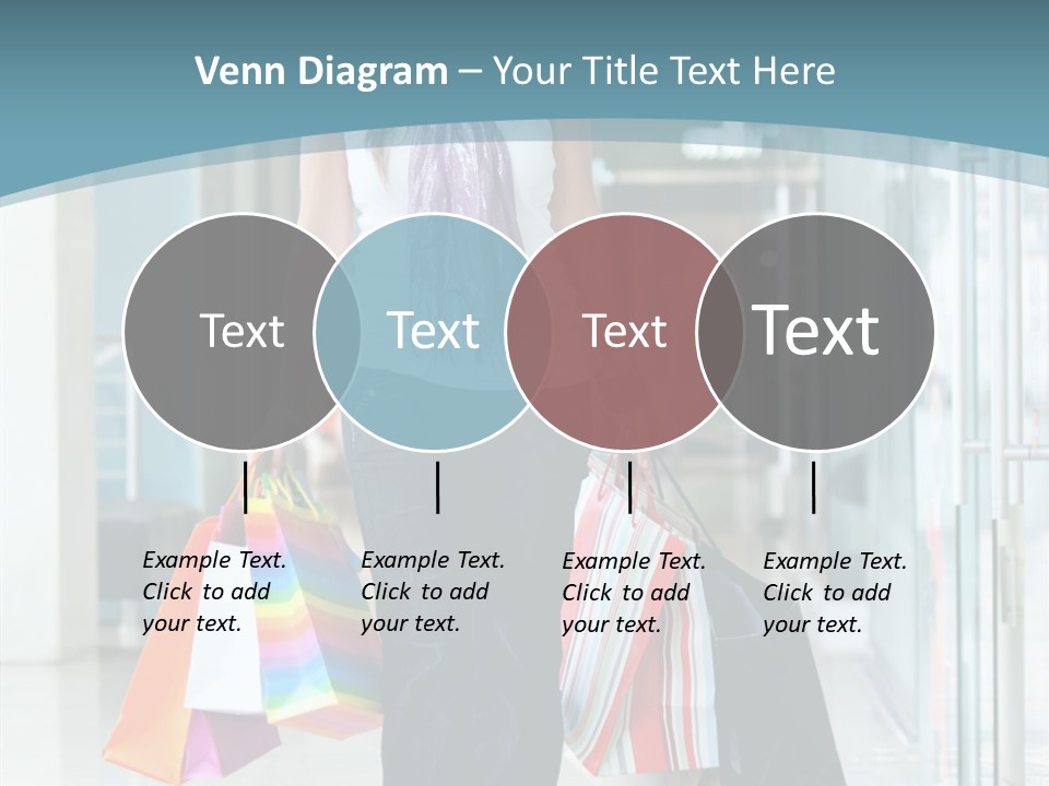 Young Person Bag PowerPoint Template