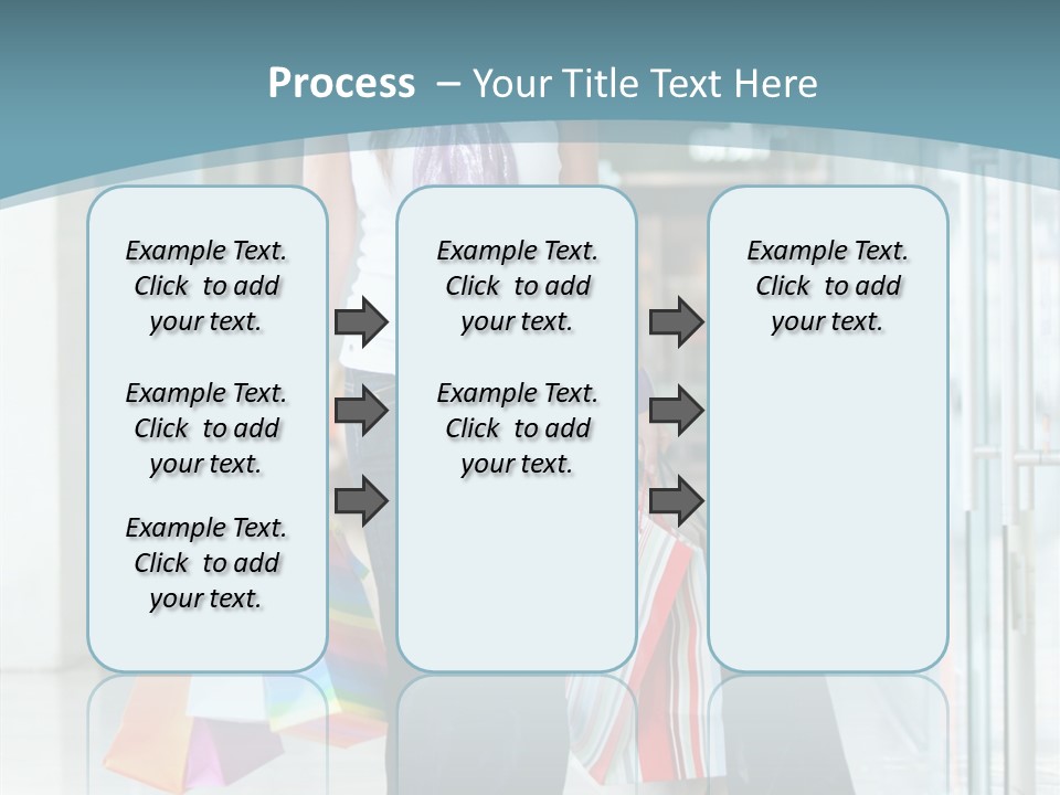 Young Person Bag PowerPoint Template