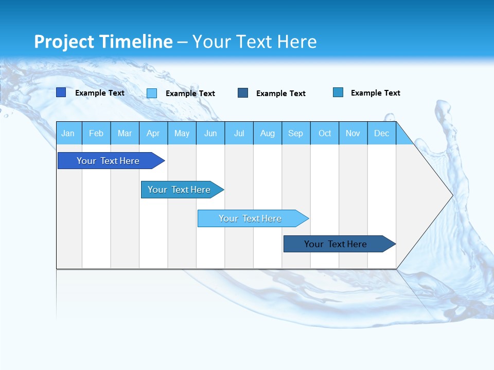 Bubble Water Thirst PowerPoint Template
