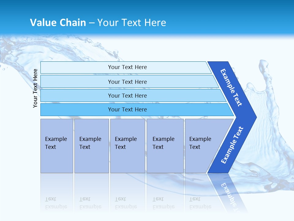 Bubble Water Thirst PowerPoint Template