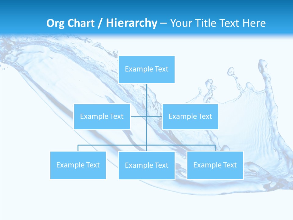 Bubble Water Thirst PowerPoint Template