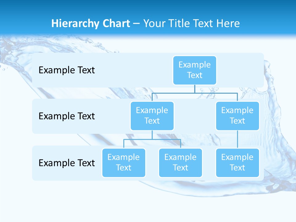 Bubble Water Thirst PowerPoint Template