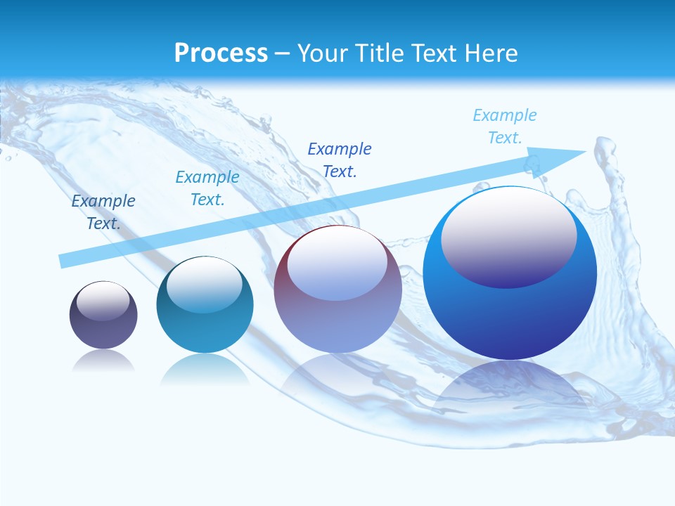 Bubble Water Thirst PowerPoint Template