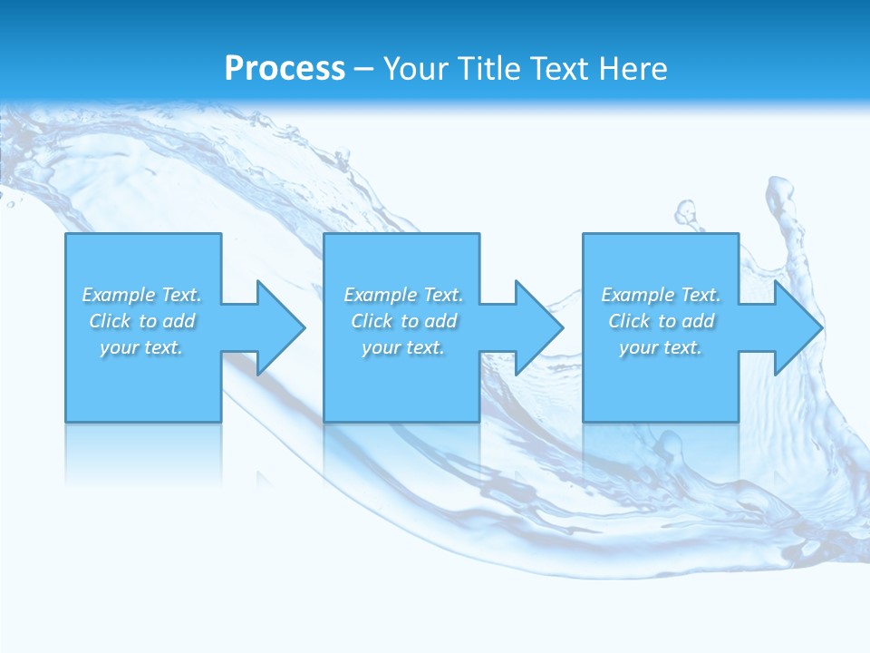 Bubble Water Thirst PowerPoint Template