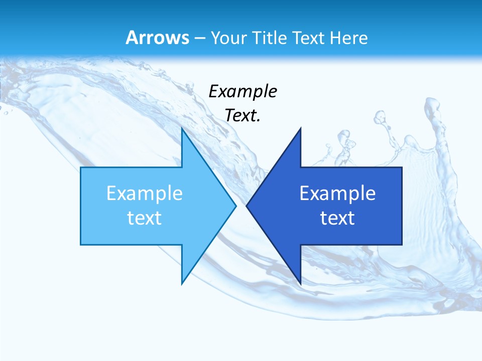 Bubble Water Thirst PowerPoint Template