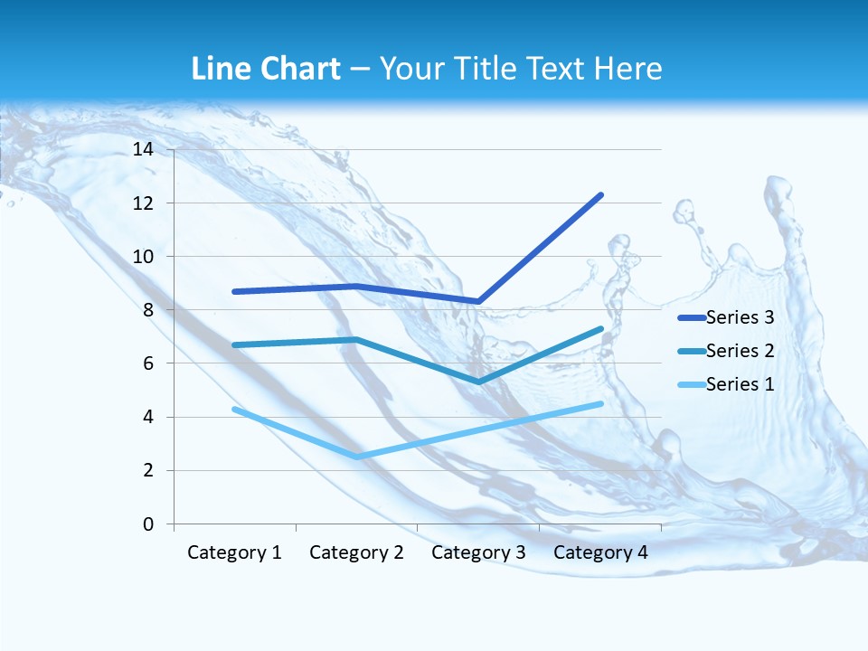 Bubble Water Thirst PowerPoint Template