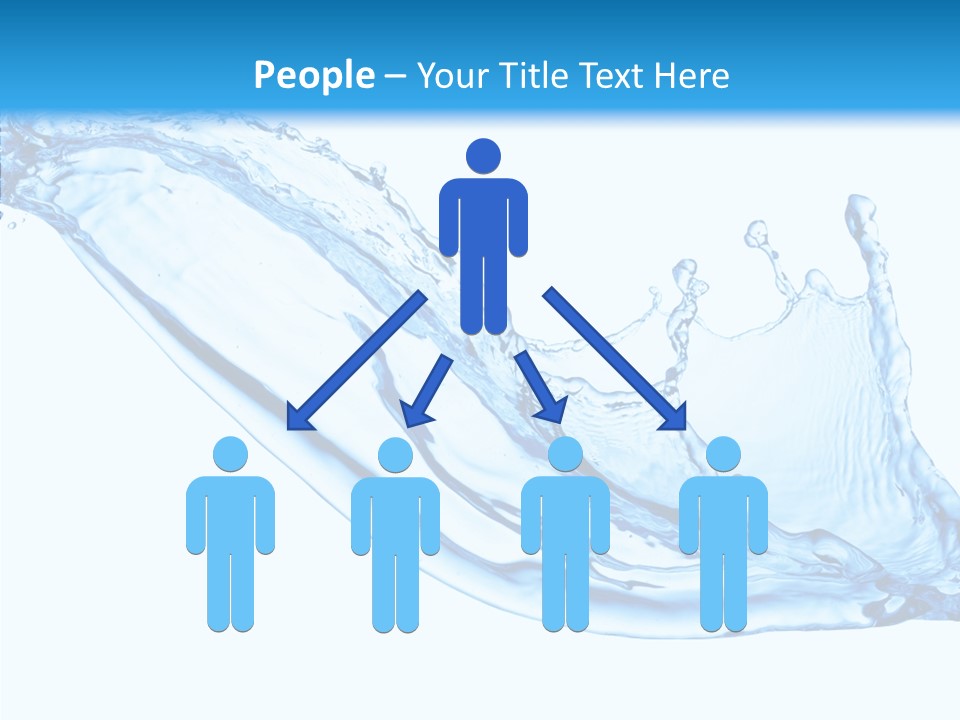 Bubble Water Thirst PowerPoint Template