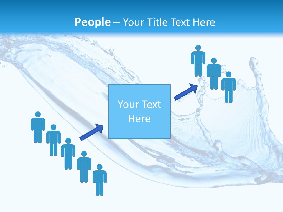 Bubble Water Thirst PowerPoint Template