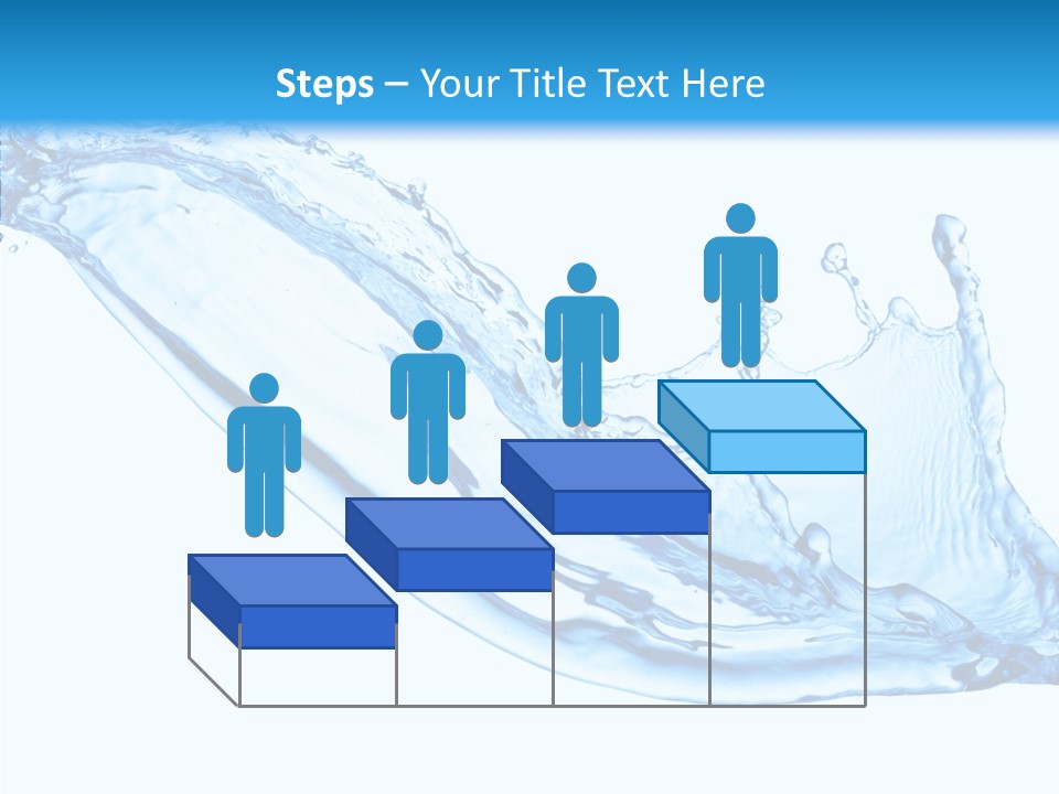 Bubble Water Thirst PowerPoint Template