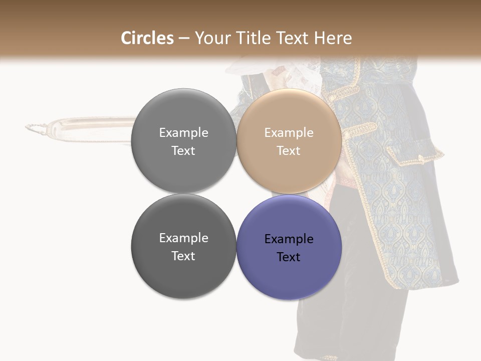 Helping Livery Footman PowerPoint Template