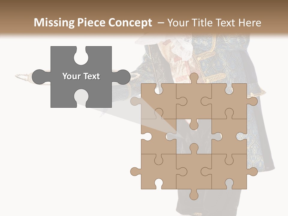 Helping Livery Footman PowerPoint Template