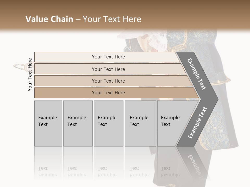 Helping Livery Footman PowerPoint Template