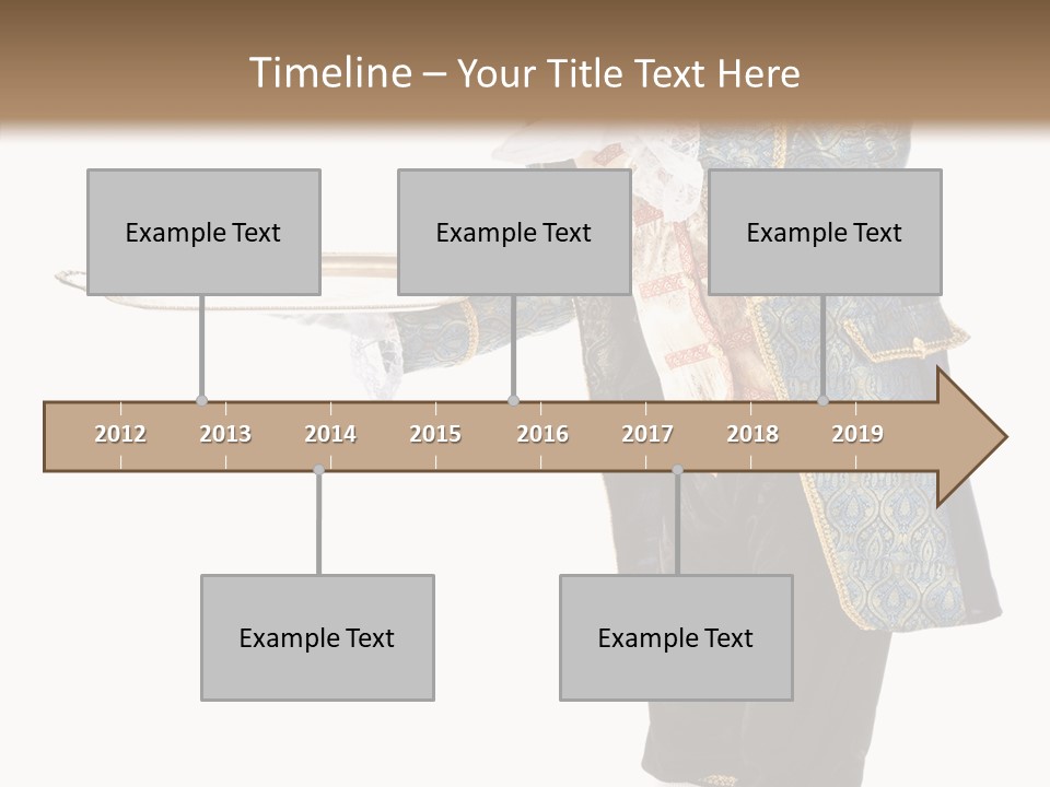 Helping Livery Footman PowerPoint Template