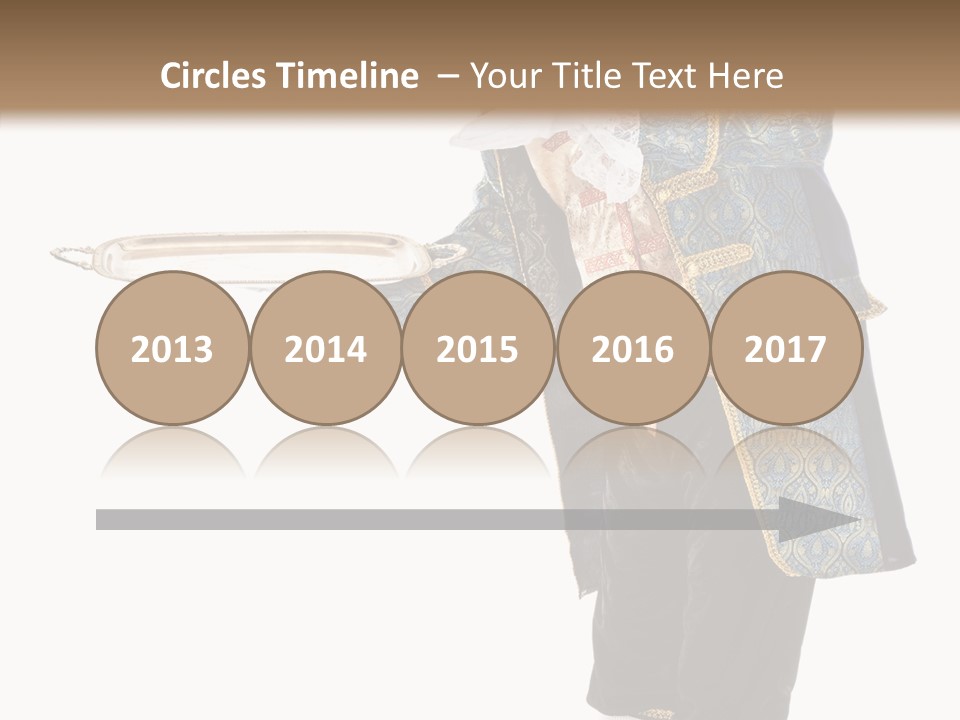 Helping Livery Footman PowerPoint Template