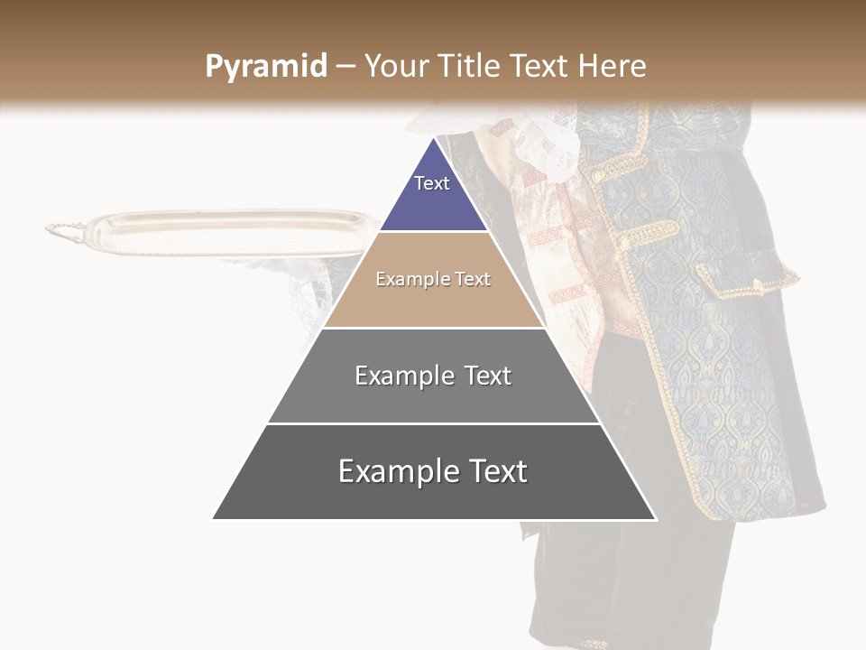 Helping Livery Footman PowerPoint Template