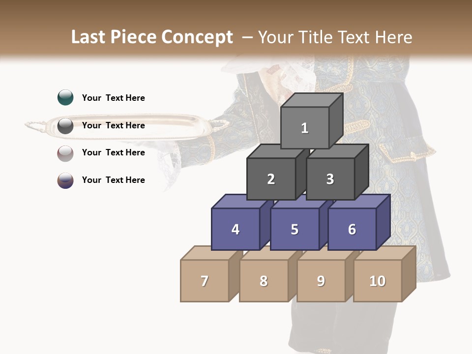 Helping Livery Footman PowerPoint Template