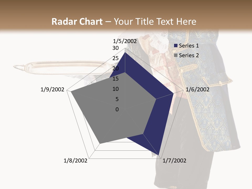 Helping Livery Footman PowerPoint Template