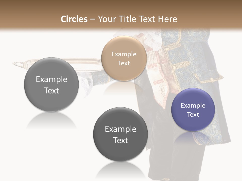 Helping Livery Footman PowerPoint Template