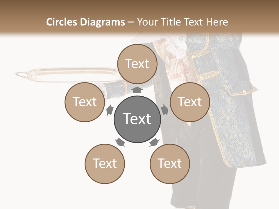 Helping Livery Footman PowerPoint Template